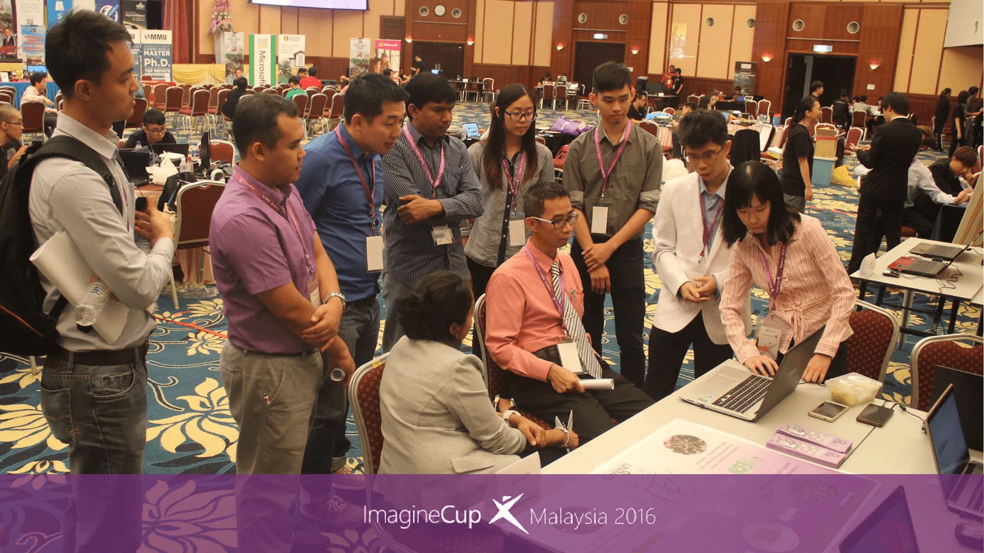 Microsoft Imagine Cup Malaysia 2016: Competitor getting grilled