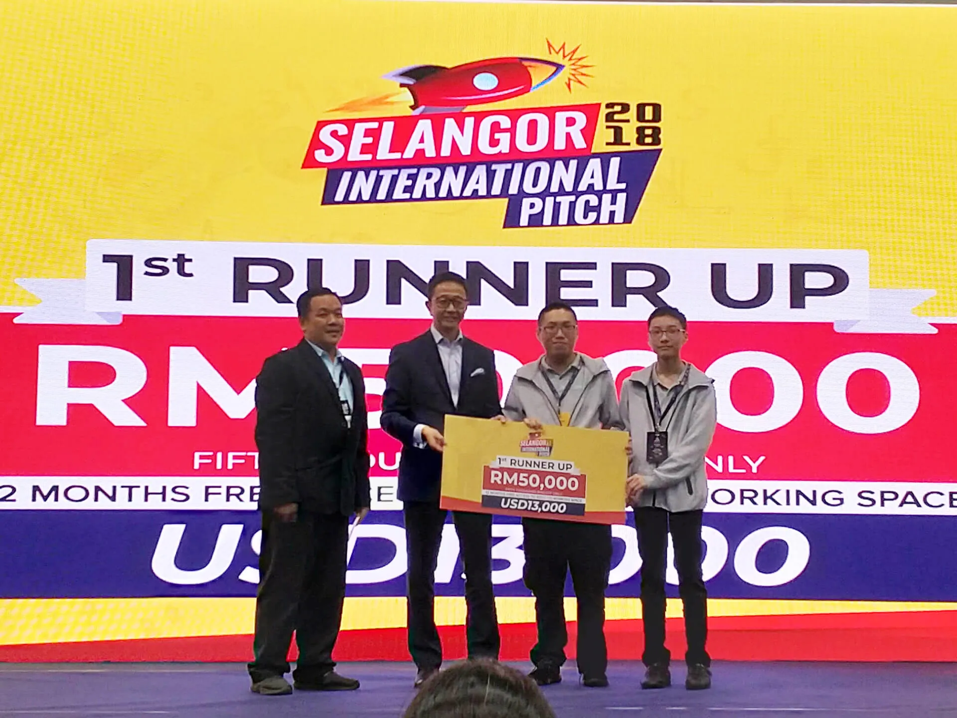 Selangor International Pitch 1sst Runner Up